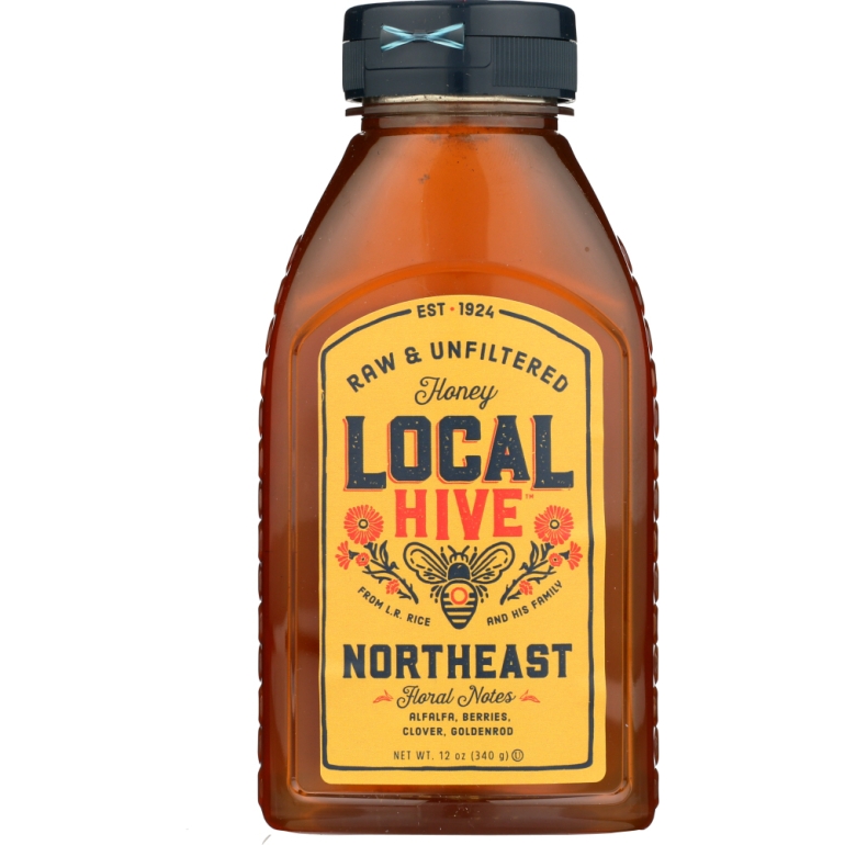 Raw & Unfiltered Northeast Honey, 12 oz