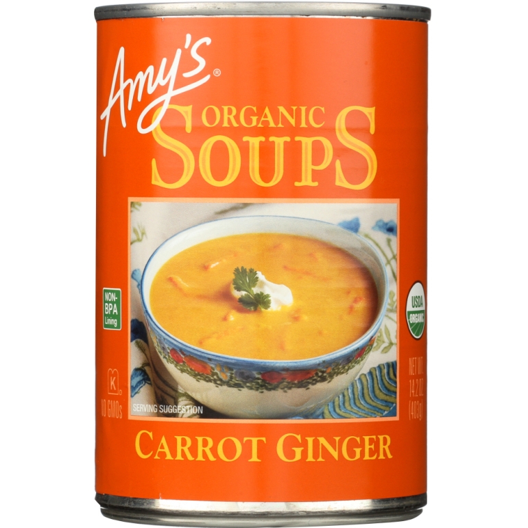 Soup Carrot Ginger Organic, 14.2 oz