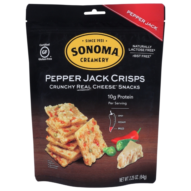 Crisp Cheese Pepper Jack, 2.25 OZ