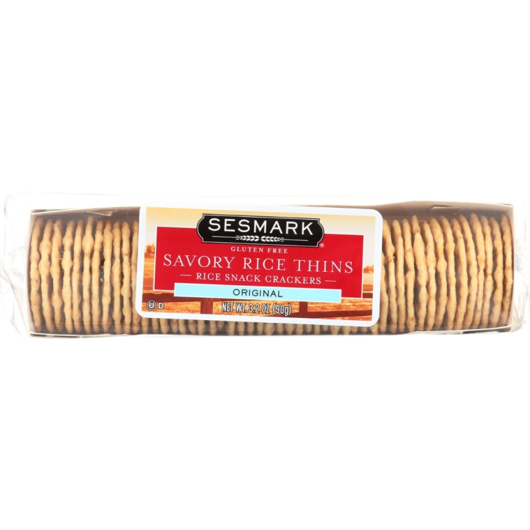 Crackers Thins Savory Rice, 3.2 oz