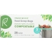 Compostable Food Scrap Bags 3gal, 25 ea