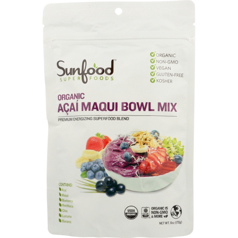 Bowl Acai Maqui Mix Org, 6 oz