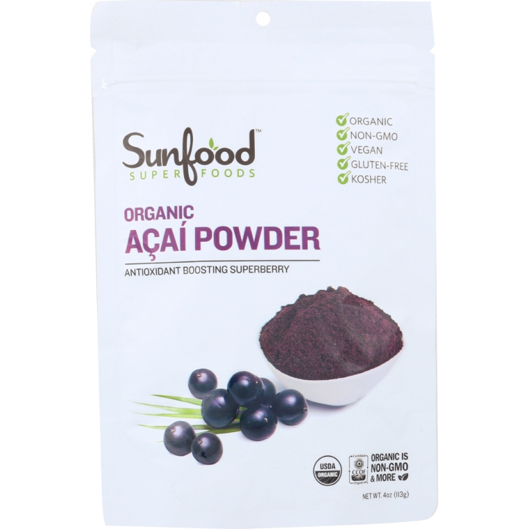 Acai Powder Organic, 4 oz