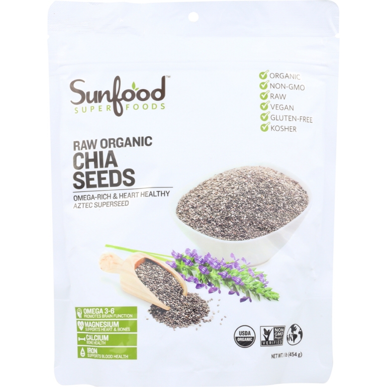 Organic Chia Seeds, 1 lb