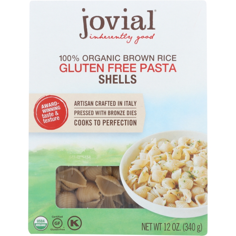 PASTA BRWNRCE ORG SHELLS (12.000 OZ)