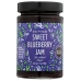 Blueberry Jam No Added Sugar, 12 oz