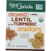 Organic Lentil with Turmeric Crackers, 5.5 oz