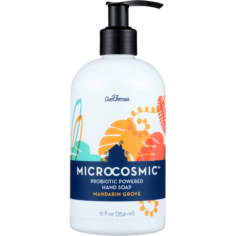 Microcosmic Probiotic-Powered Hand Soap Mandarin Grove, 12 fo