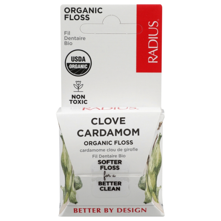 Vegan Sponge Clove Cardamom Floss, 55 yd