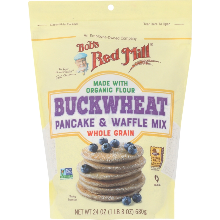 Buckwheat Pancake & Waffle Mix, 24 oz