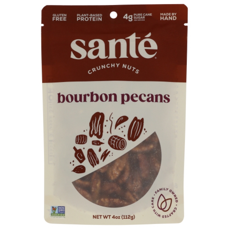 NUTS PECANS BOURBON (4.000 OZ)