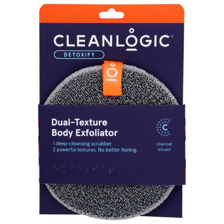 Detoxify Dual-Texture Body Exfoliators, 1 EA