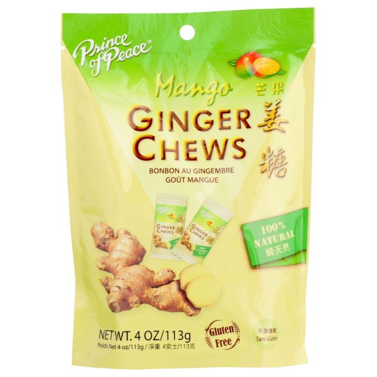 Ginger Chews With Mango, 4 oz