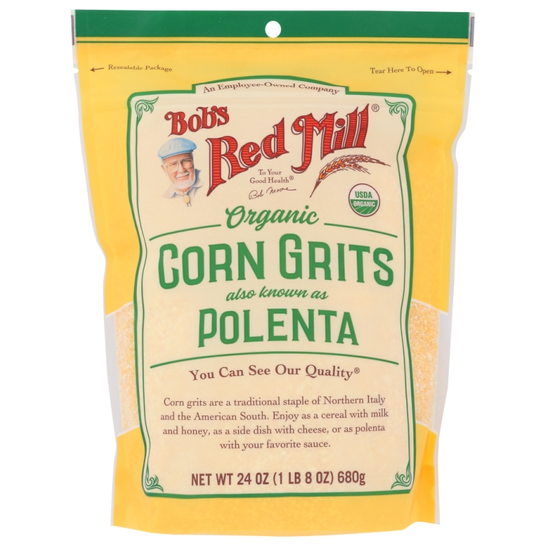 Organic Yellow Corn Polenta, 24 oz