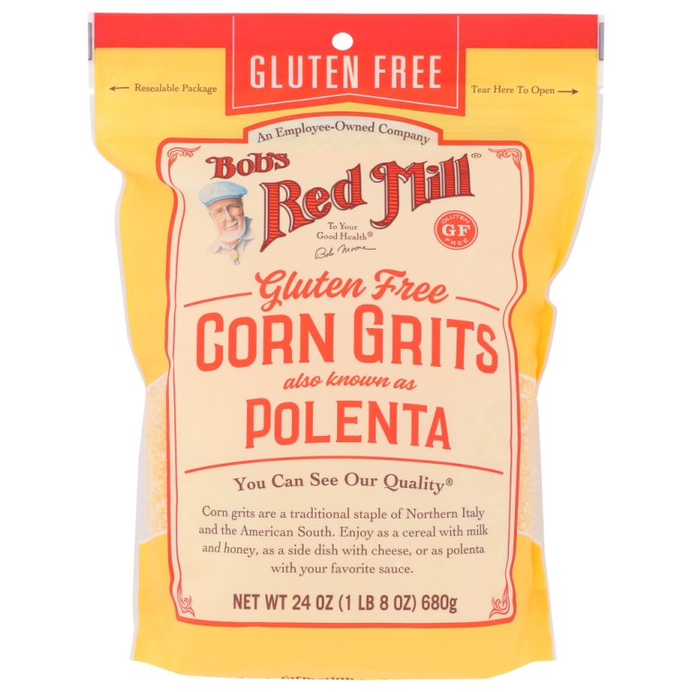 Gluten Free Corn Grits Polenta, 24 oz