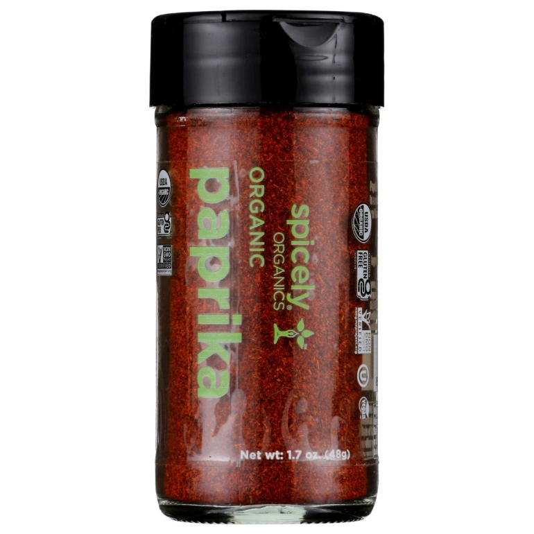 Seasoning Paprika Jar Organic, 1.7 oz