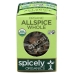 Organic Allspice Whole, .3 oz