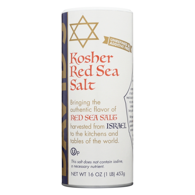 Kosher Red Sea Salt, 16 oz