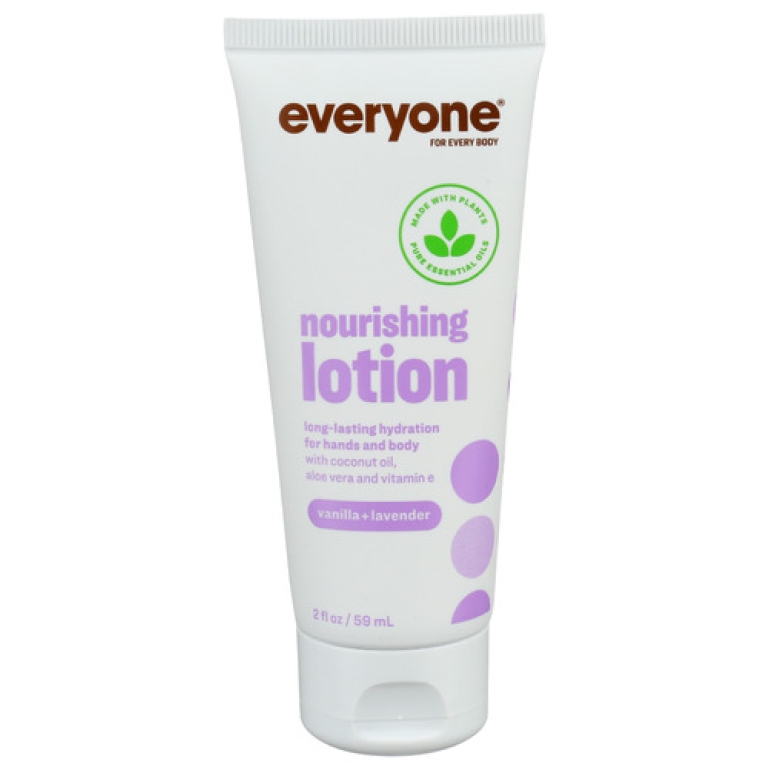 Vanilla + Lavender Travel Size 2in1 Lotion, 2 fo