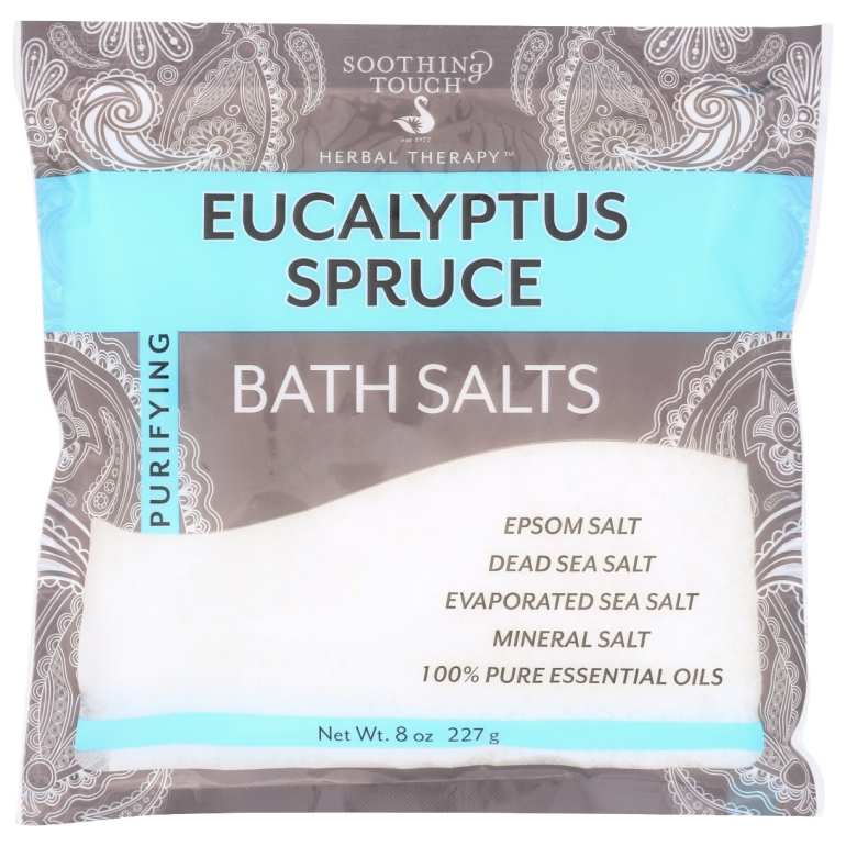 Bath Salt Eucalyptus, 8 oz