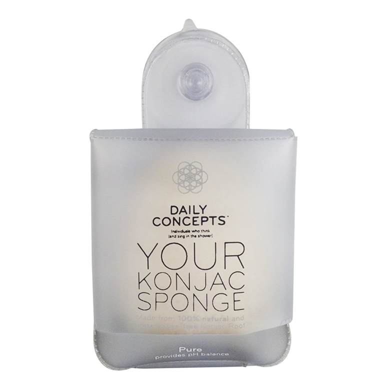 Konjac Sponge Pure, 0.7 oz