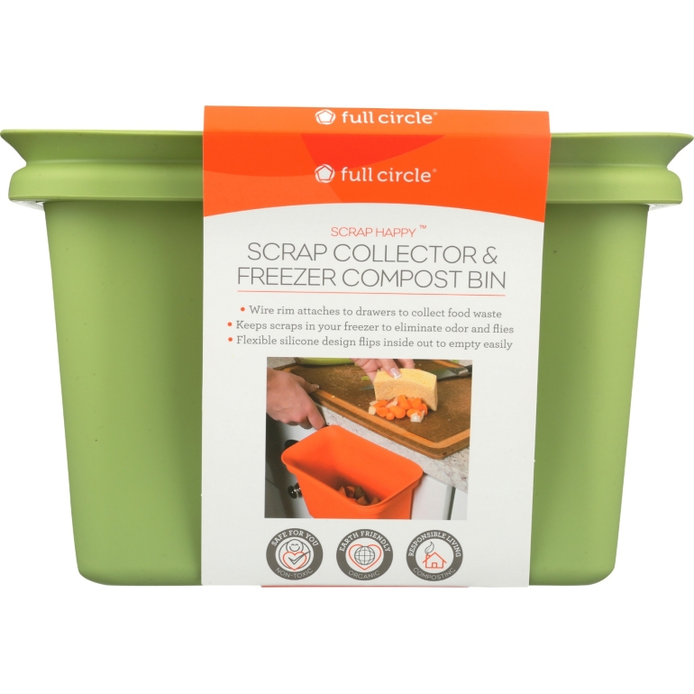 Scrap Collector Com Bin Green, 1 ea