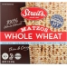 Matzos Whole Wheat, 11 oz