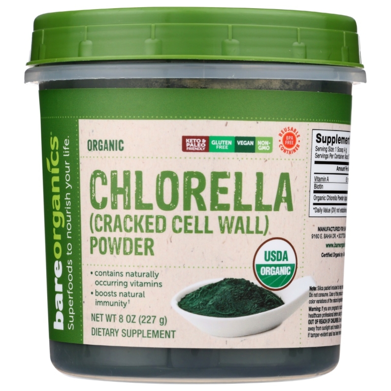 Chlorella Powder, 8 OZ