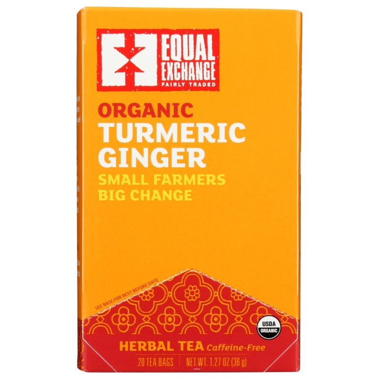 Organic Turmeric Ginger, 20 bg