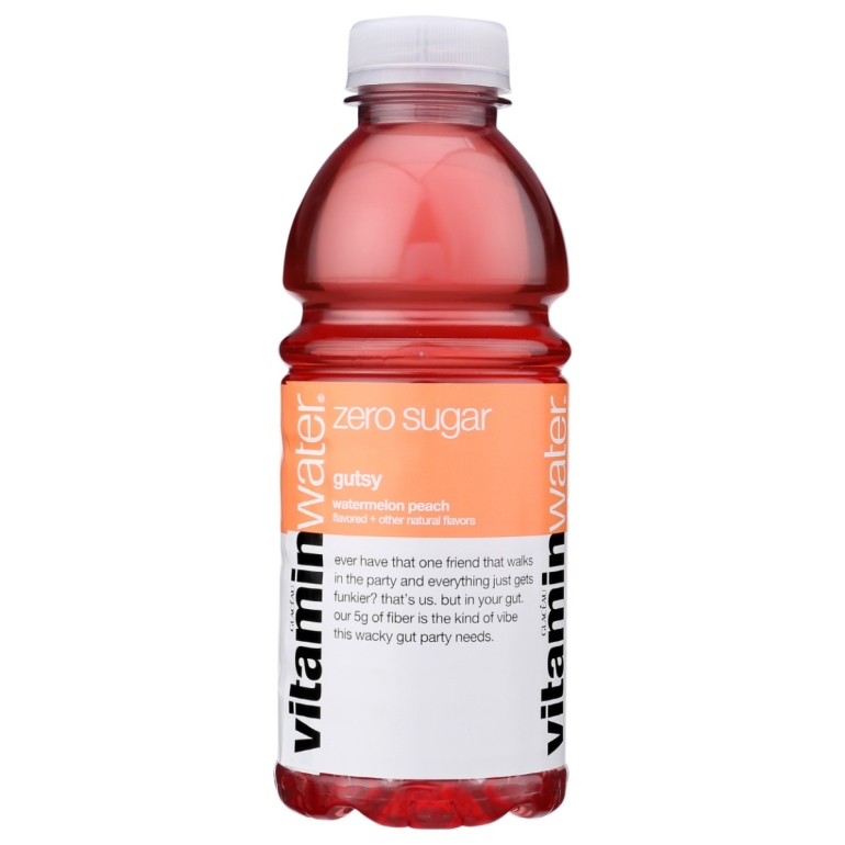 Gutsy Watermelon Peach Zero Sugar Water, 20 fo