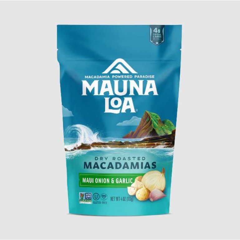 Macadamia Maui Onion Garlic, 4 oz