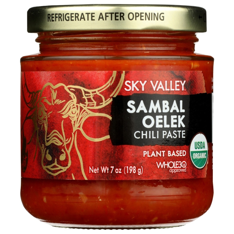 Sambal Oelek Chili Paste, 7 oz