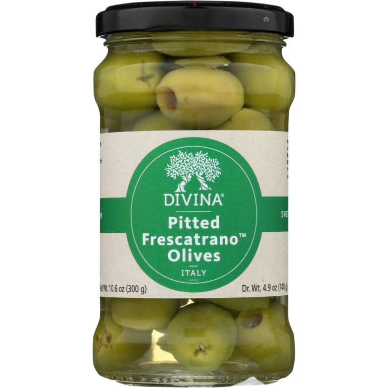 Olives Pitted Frescatrano, 4.9 OZ