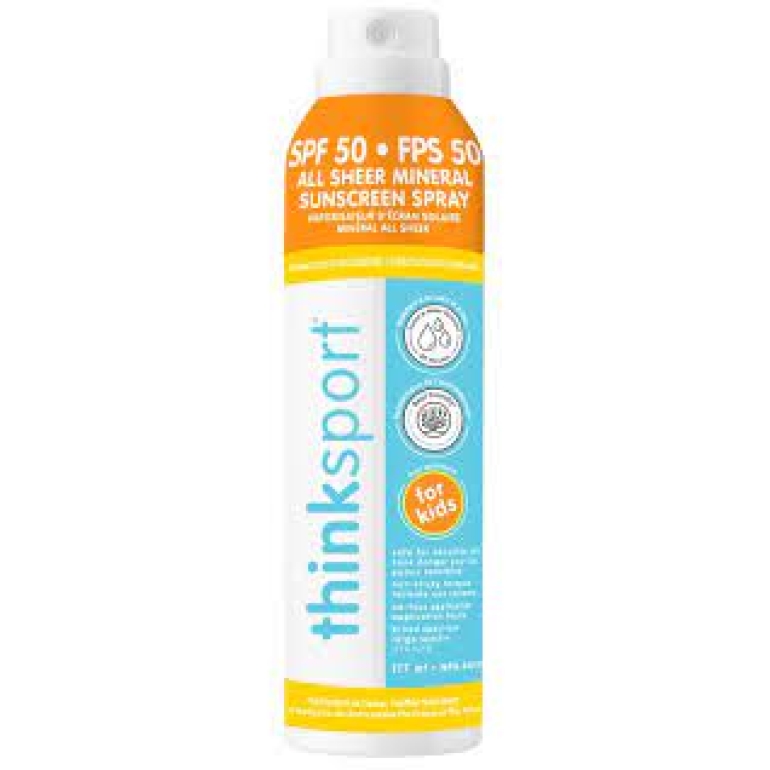 Spray Spf50 Kids Clr Zinc, 6 FO