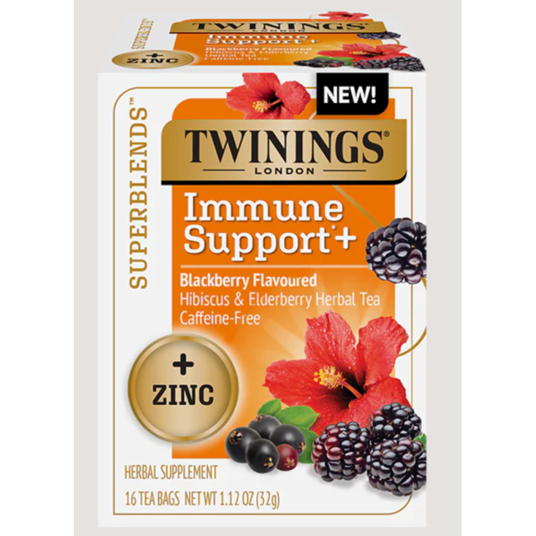 Tea Sprblend Imm Zinc, 16 BG