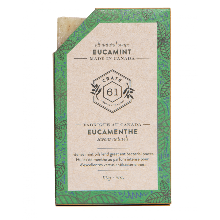 Soap Bar Eucamint, 4 oz