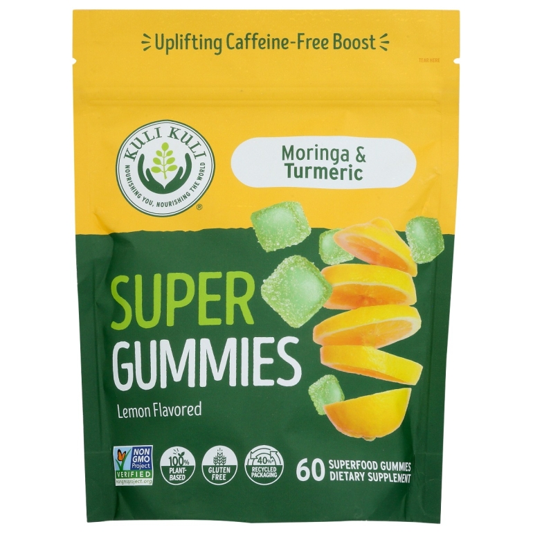 Moringa Turmeric Gummy, 60 pc