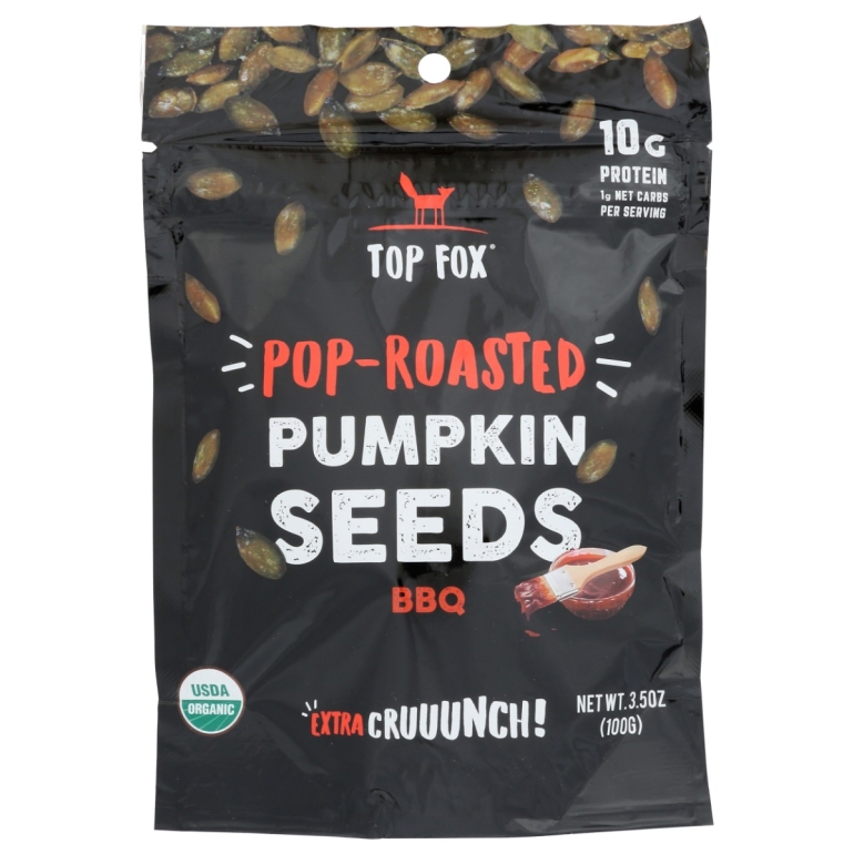 Seeds Pop Rstd Pmkn Bbq, 3.5 OZ