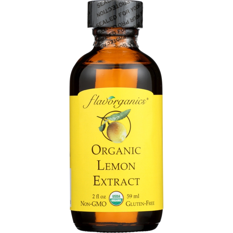 Organic Lemon Extract, 2 oz