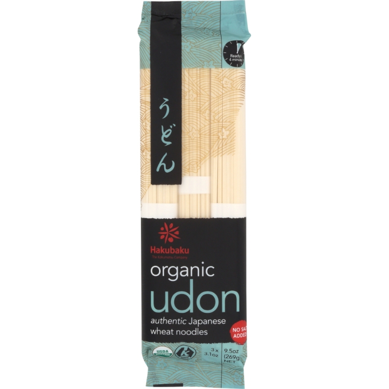 Organic Wheat Noodles Udon, 9.5 oz