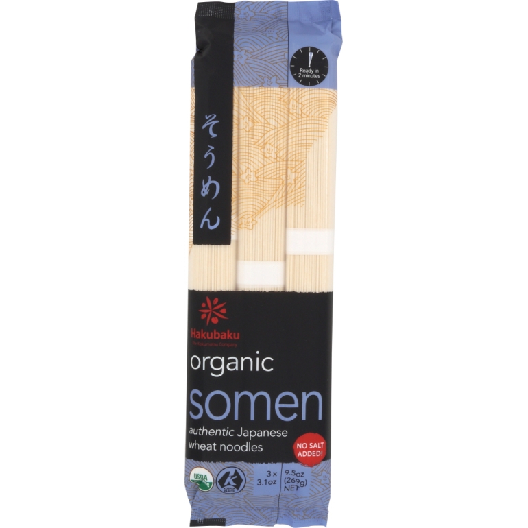 Organic Wheat Noodles Somen, 9.5 oz