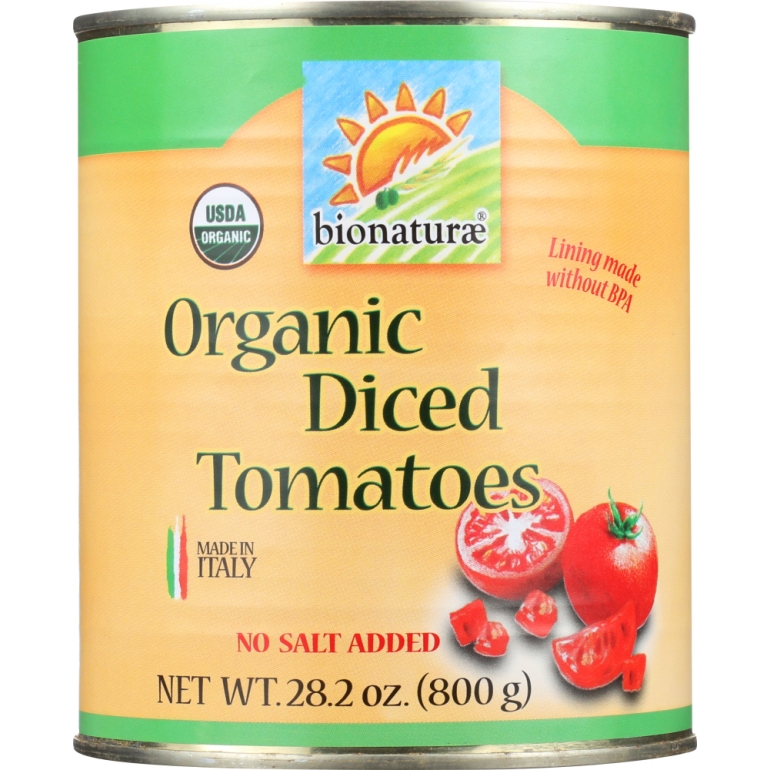 Organic Diced Tomatoes, 28.2 oz