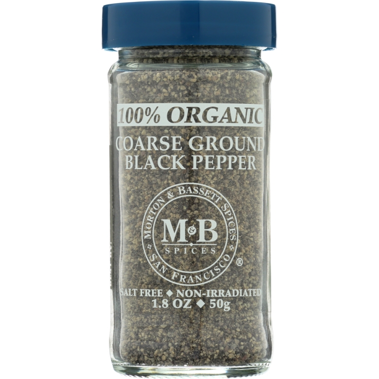 Coarse Ground Black Pepper Organic, 1.8 oz