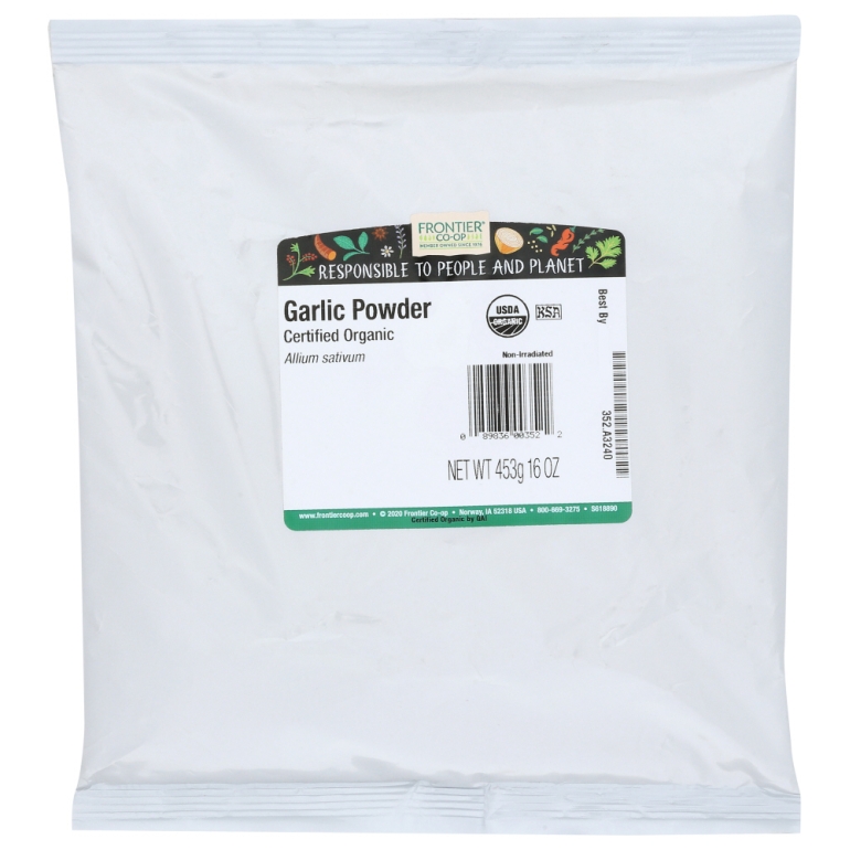 Garlic Powder Organic, 16 oz