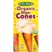 Organic Ice Cream Sugar Cones Rolled Style, 4.6 oz