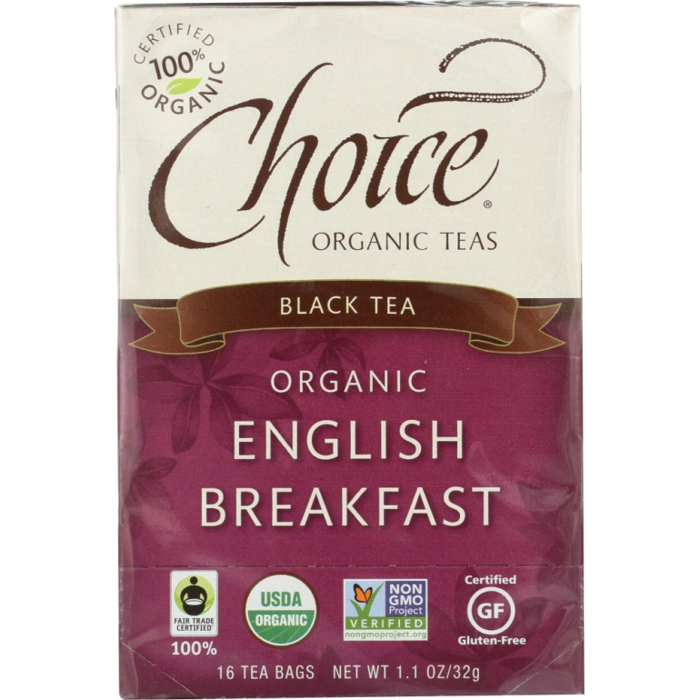 Organic English Breakfast Tea, 16 bg