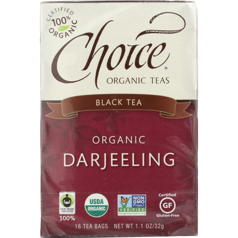 Organic Tea Darjeeling Fair Trade Certified, 16 bg