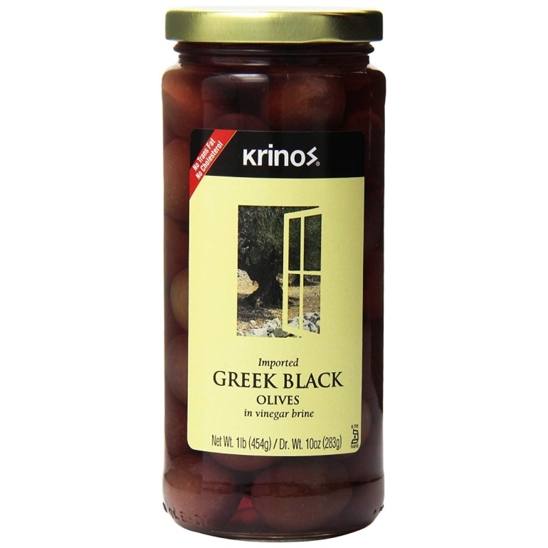 Greek Black Olives, 16 oz