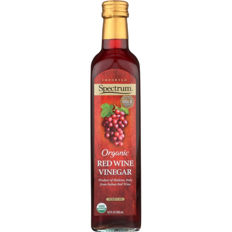 Vinegar Red Wine Organic, 16.9 oz