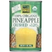 Organic Crushed Pineapple, 14 oz